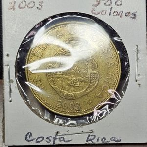 Costa Rica 500 Colones Cresent Moon 2003